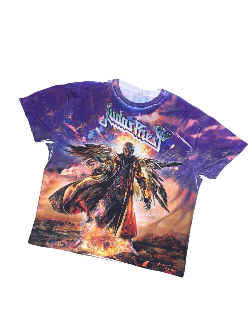 Judas Priest Redeemer of Souls Double Sided Graphic Heavy Metal Band T-Shirt 2XL - Picture 2 of 10